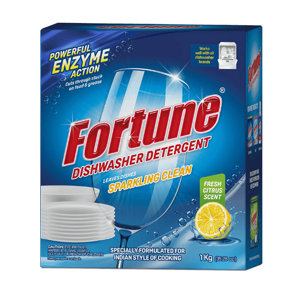 fortune dishwasher detergent sparkling clean
